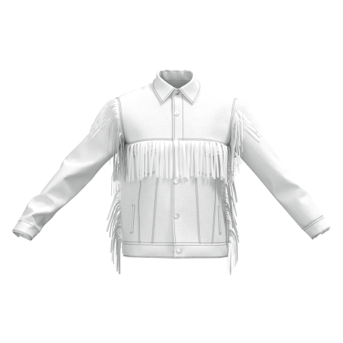 36 WESTERN - FRINGE JACKET
